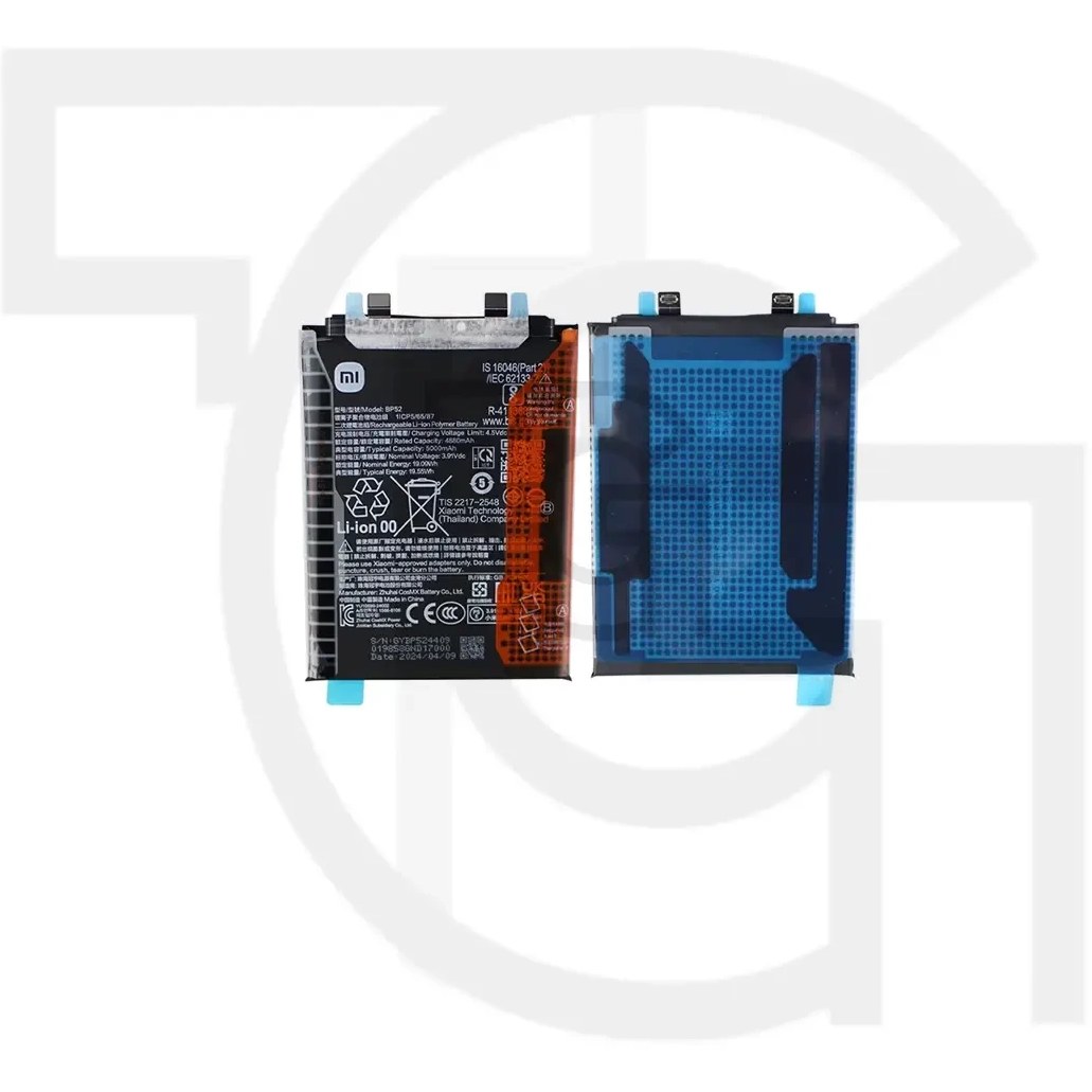 باتری اصلی شیائومی Poco F6 مدل BP52 اصلی شرکتی یکسال گارانتی