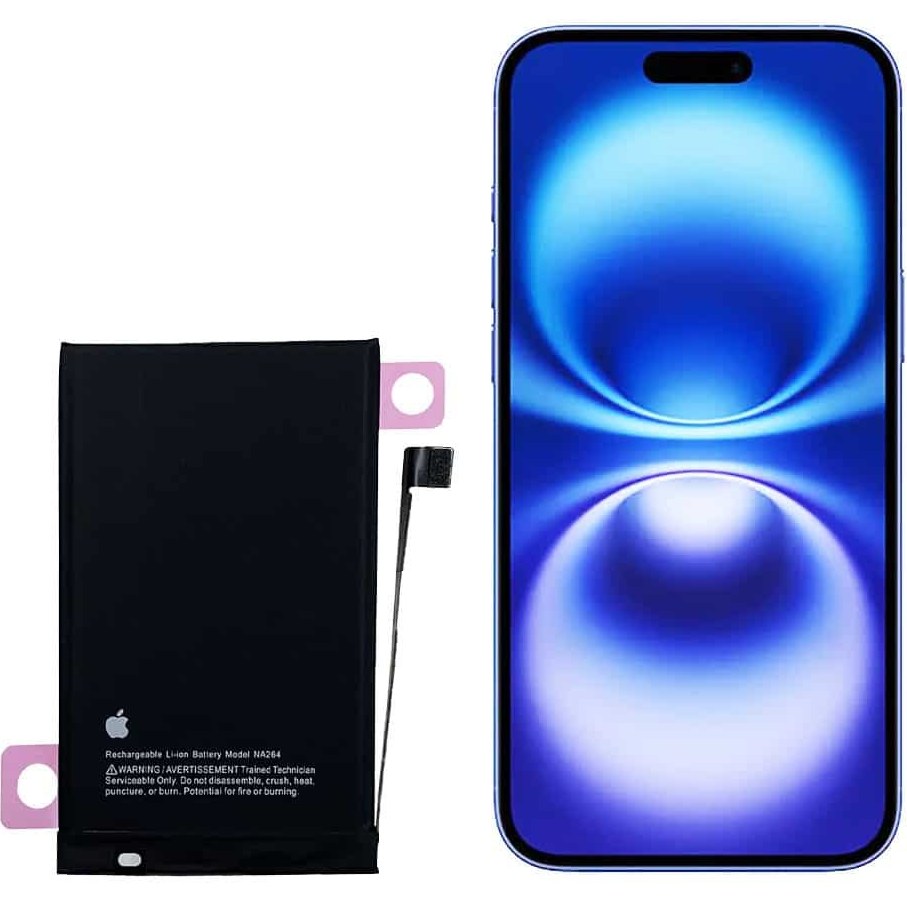 باتری آیفون iPhone 16 اصلی شرکتی 6 ماه گارانتی